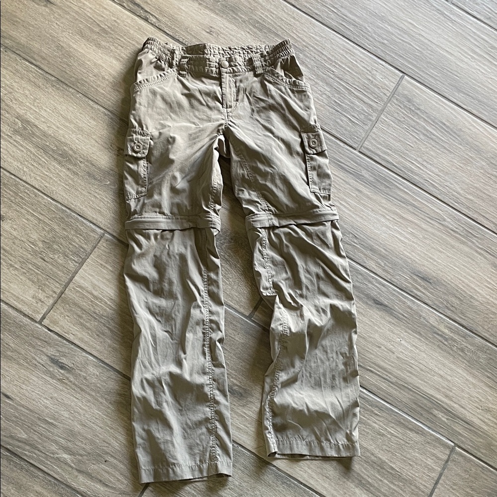 The North Face Womens Lightweight Cargo Pants Zipper Shorts